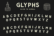 HUSCON - A Vintage Spur Serif, a Serif Font by Hustle Supply Co. (Thumbnail 3 of 8)