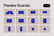 12 Vector Devices Mockup - 2026, an iPhone Mockup by Asylab (Thumbnail 2 of 43)
