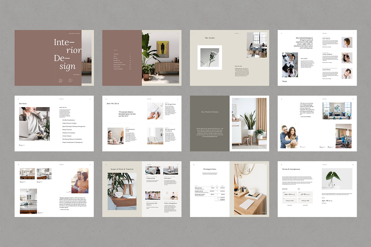 Maloney Proposal, a Brochure Template by Kreatype Studio (Photo 11 of 11)