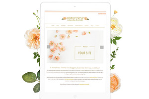 Honeycrisp- A Pretty WordPress Theme