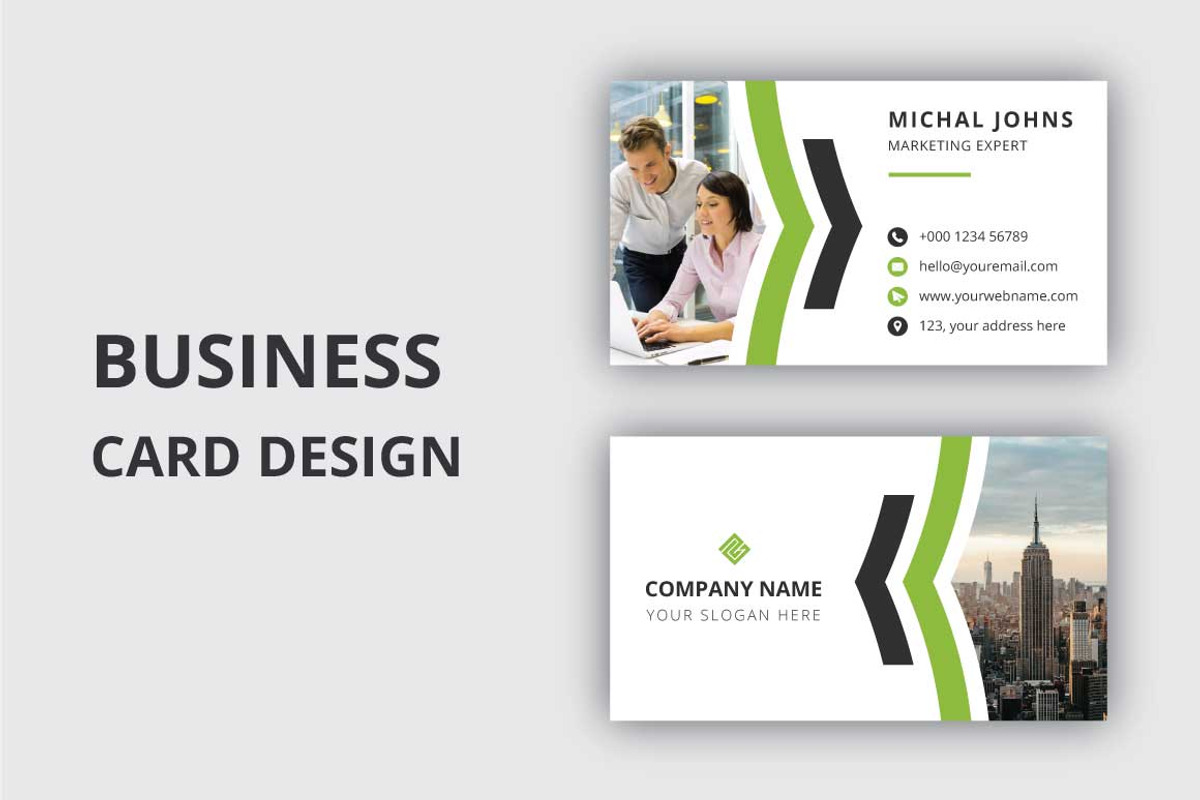 Corporate Business Card Design, a Business Card Template by Pixel Pro (Photo 3 of 4)