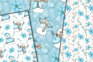 Cute Snowman Patterns