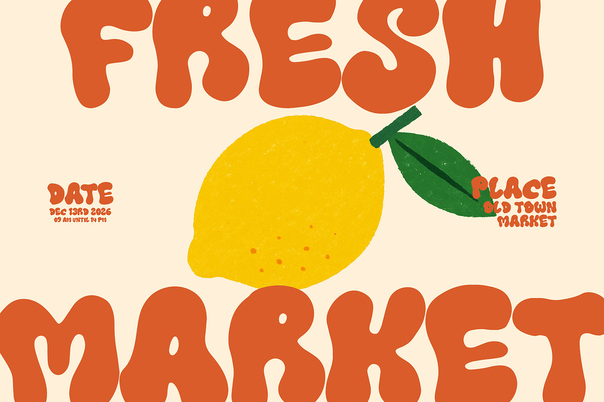 Quiet Joy quirky font, a Sans Serif Font by BilberryCreates (Photo 4 of 10)