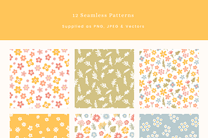 Candy Floral Graphics & Patterns