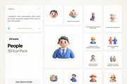 3D People, an Emoji Icon by River Visual (Thumbnail 1 of 5)