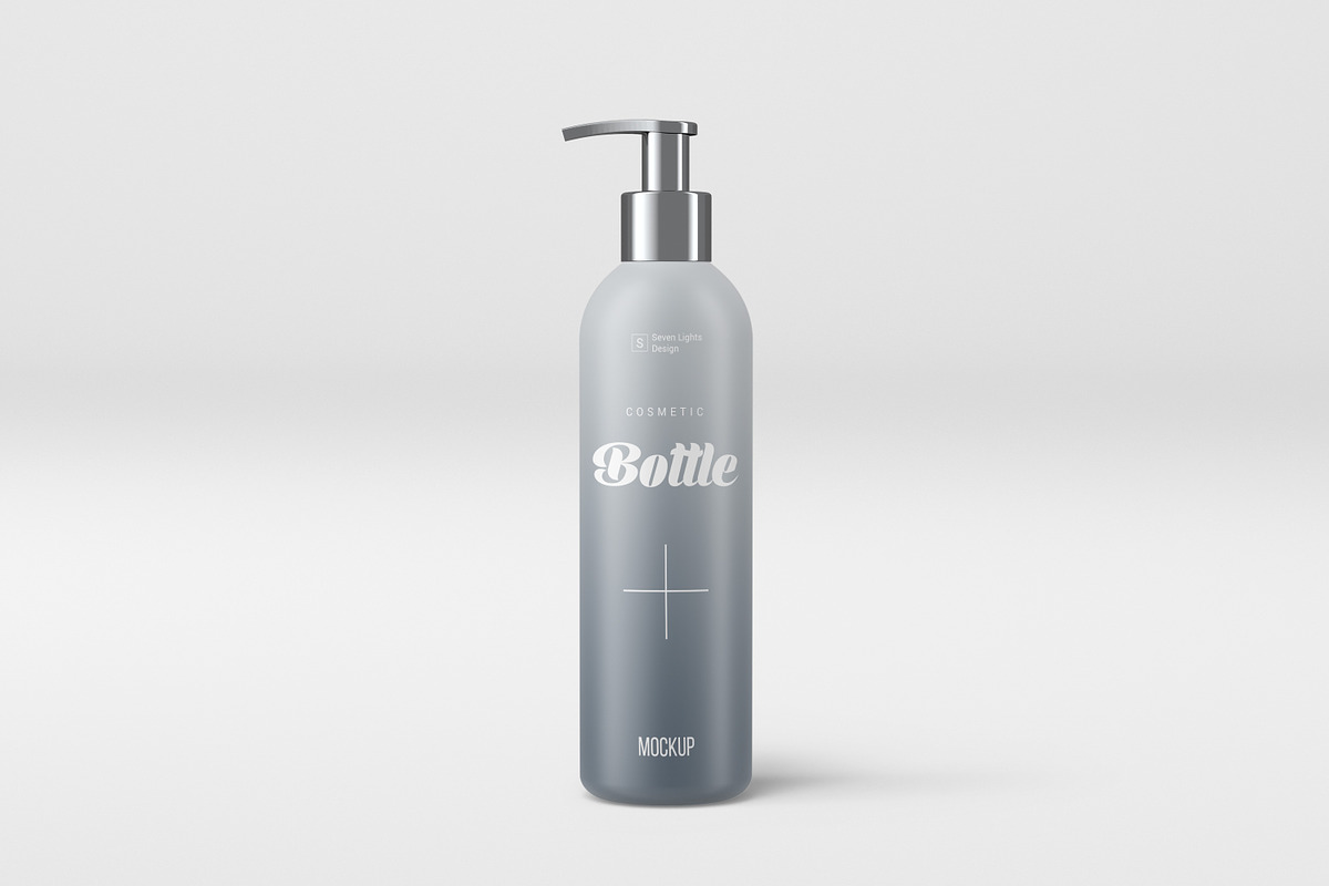 Cosmetic Bottle Mockup #1, a Cups & Container Mockup by Seven Lights (Photo 3 of 9)