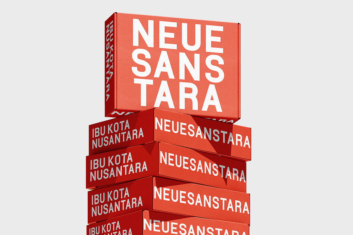 Neuesanstara Font Family, a Sans Serif Font by Bang Kumis Typefoundry (Photo 1 of 7)