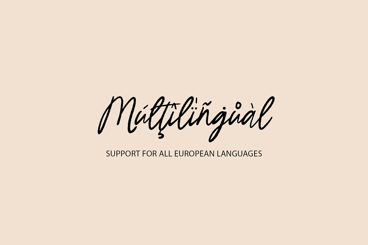 Beautiful House handwritten font, a Handwritten Font by supfonts (Photo 7 of 9)