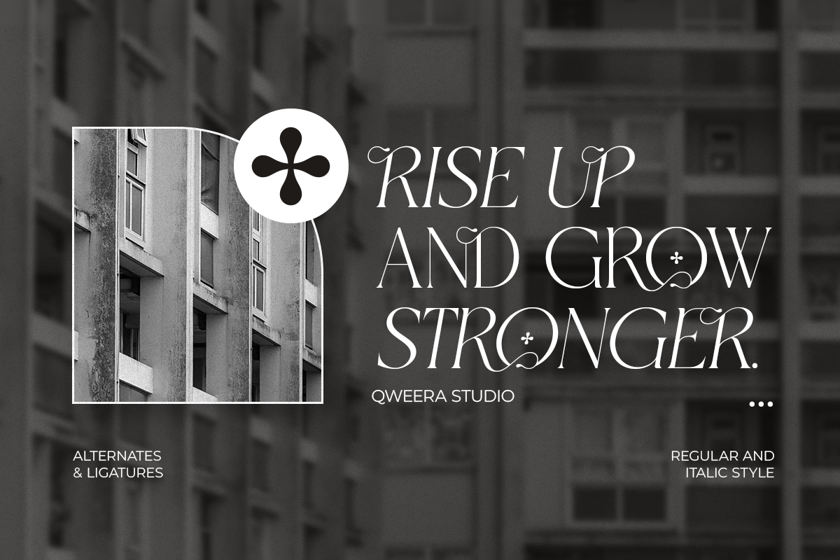 Larovie – Elegant Luxury Cinematic, a Serif Font by Qweera Studio (Photo 3 of 12)