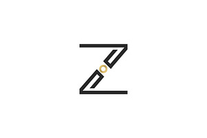 Alphabet Initials logo ZI, IZ, Z and, a Branding & Logo Template by mrshamsjaman