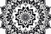 Floral Mandala Vector Bundle, an Illustration by jahid234 (Thumbnail 5 of 7)