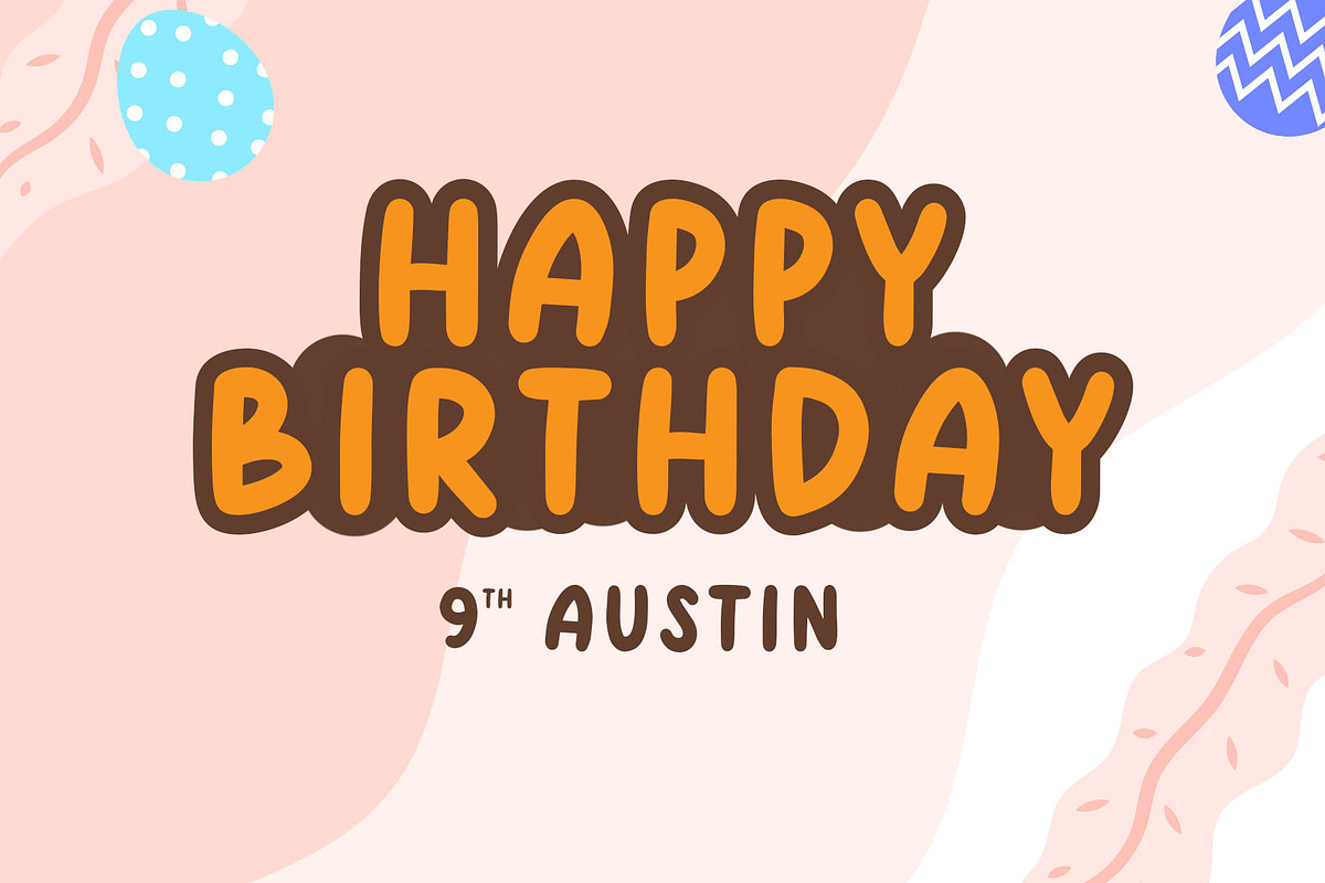 Kiddosy - Layered Display Font, a Font by Craft Supply Co. (Photo 4 of 9)