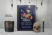 Mexican Dia De Muertos Illustrations, an Illustration by DesignerCandies (Thumbnail 7 of 8)