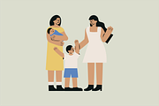 Family Diversity Illustration, a Person Illustration by Jump Studio (Thumbnail 8 of 10)