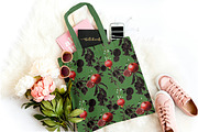 Pomegranate Watercolor Patterns, an Illustration by IrynaPanashii (Thumbnail 6 of 12)