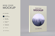 Book Cover Mockup, a Mockup by graphypix (Thumbnail 3 of 3)