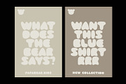 Papa Bear, a Font by Here  FF (Thumbnail 9 of 15)