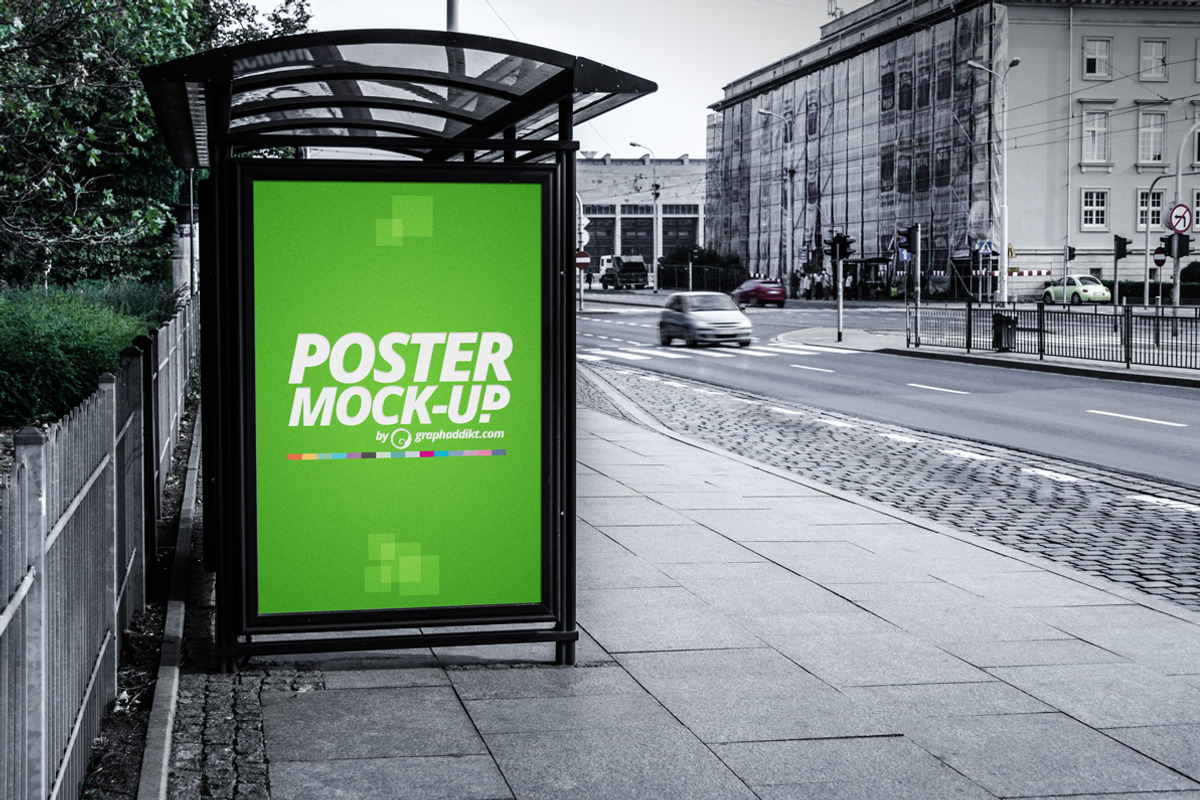 Poster mockups, a Print Template by graphaddikt (Photo 4 of 6)