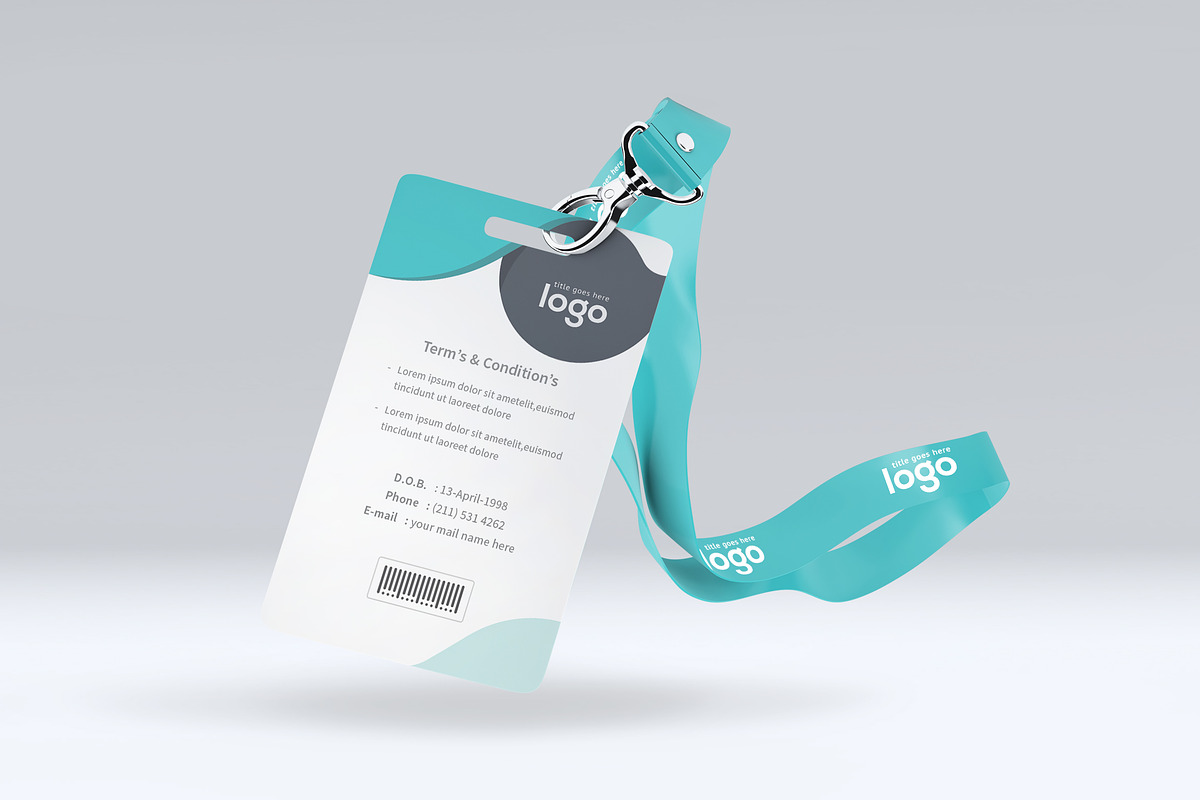 Abstract Circle Id Card Design, a Stationery Template by ZAAS