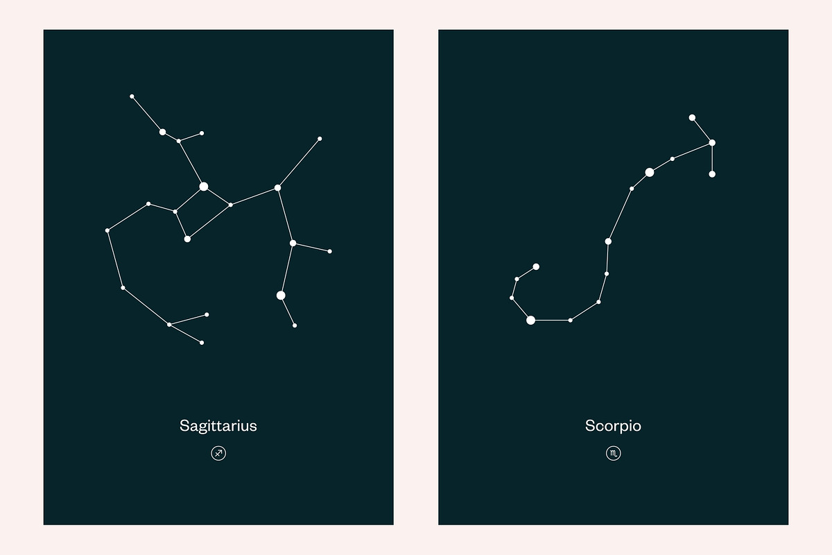 Astrology sign graphics, an Illustration by Kessens (Photo 9 of 9)