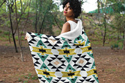 Southwestern Quilt Blankets Pattern, a Pattern Graphic by PPEthnicDecorPattern (Thumbnail 4 of 10)