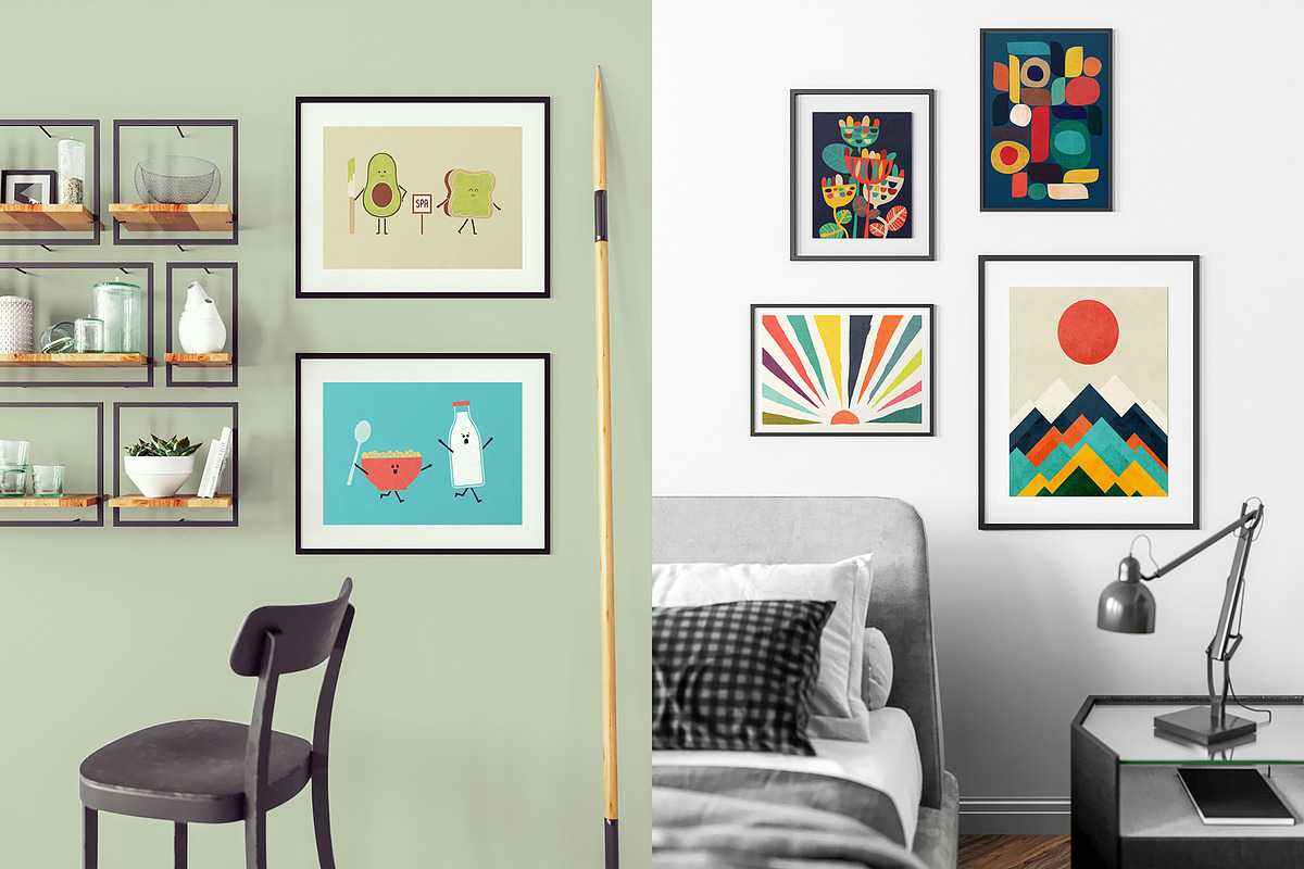 Picture Frame Mockup v5, a Print Template by 2dsight (Photo 1 of 2)