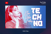 Glitch YouTube Thumbnails, a Social Media Template by Andrew Skoch Design (Thumbnail 5 of 7)