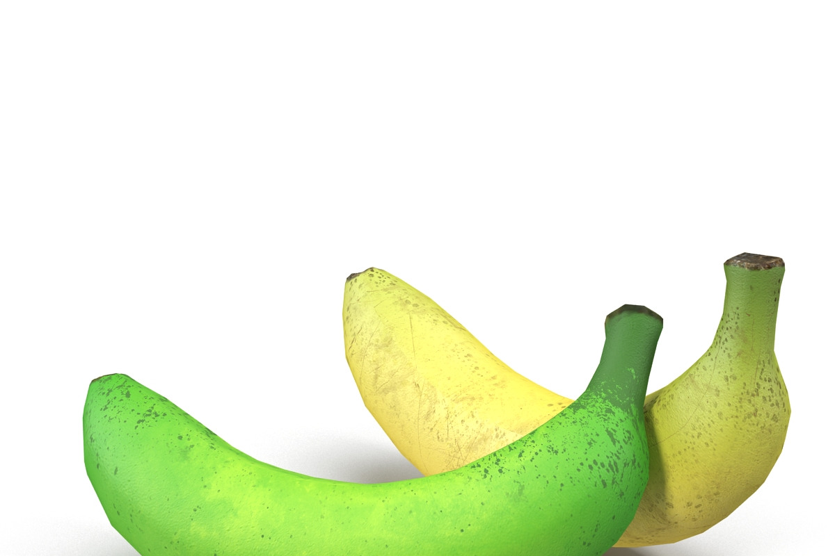 Bananas, a Food & Drink 3D Model by AndrewWhite (Photo 2 of 11)