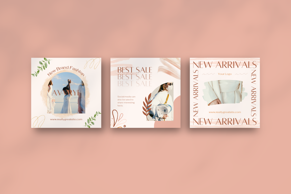 Avvryl Fashion - Canva Instagram, a Social Media Template by Inkofert (Photo 3 of 12)