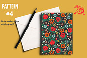 5 PATTERNS IN SLAVIK STYLE. VECTOR., a Pattern Graphic by SIMPLE_PICTURE (Thumbnail 9 of 13)