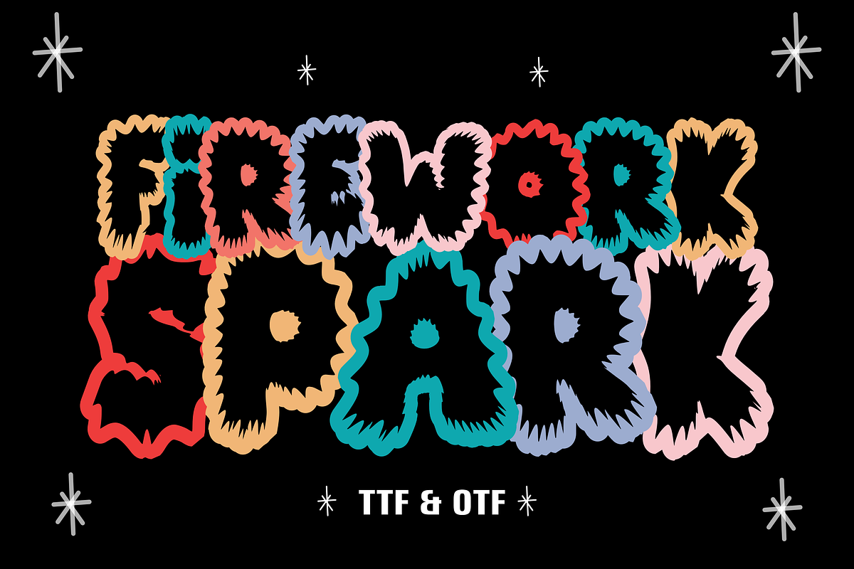 Happy New Year - Cartoon Font Types, a Font by KiddoGlyphs Studio (Photo 3 of 3)