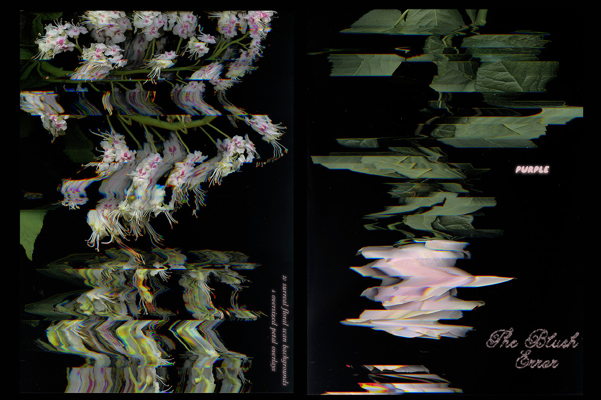 The Blush Error - Floral Backgrounds, a Wallpaper Graphic by Purple (Photo 6 of 12)