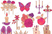 Fairy Tale Clipart, an Object Illustration by GlamArtZhanna (Thumbnail 2 of 3)