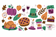 Thanksgiving – Autumn & Harvest, a Seasonal Illustration by Anna Studio (Thumbnail 10 of 11)