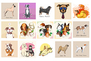 Dog wall art Collection JPG, Dogs, an Animal Photo by Chipshpow Graphics (Thumbnail 6 of 8)