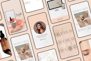 Instagram Beauty Canva Template