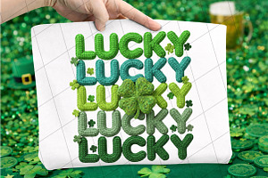 St. Patrick's Day Lucky Png, an Illustration by DreamCafeArt