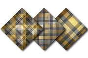 Golden & Silver Fabric Patterns, a Texture Illustration by DreamPrint404 (Thumbnail 4 of 4)