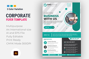 Corporate Flyer Template Design