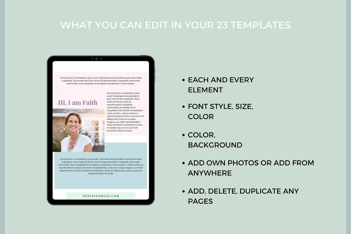 Nutrition Coach Course Creator Canva, a Social Media Template by Deepa Template Studio (Photo 46 of 48)