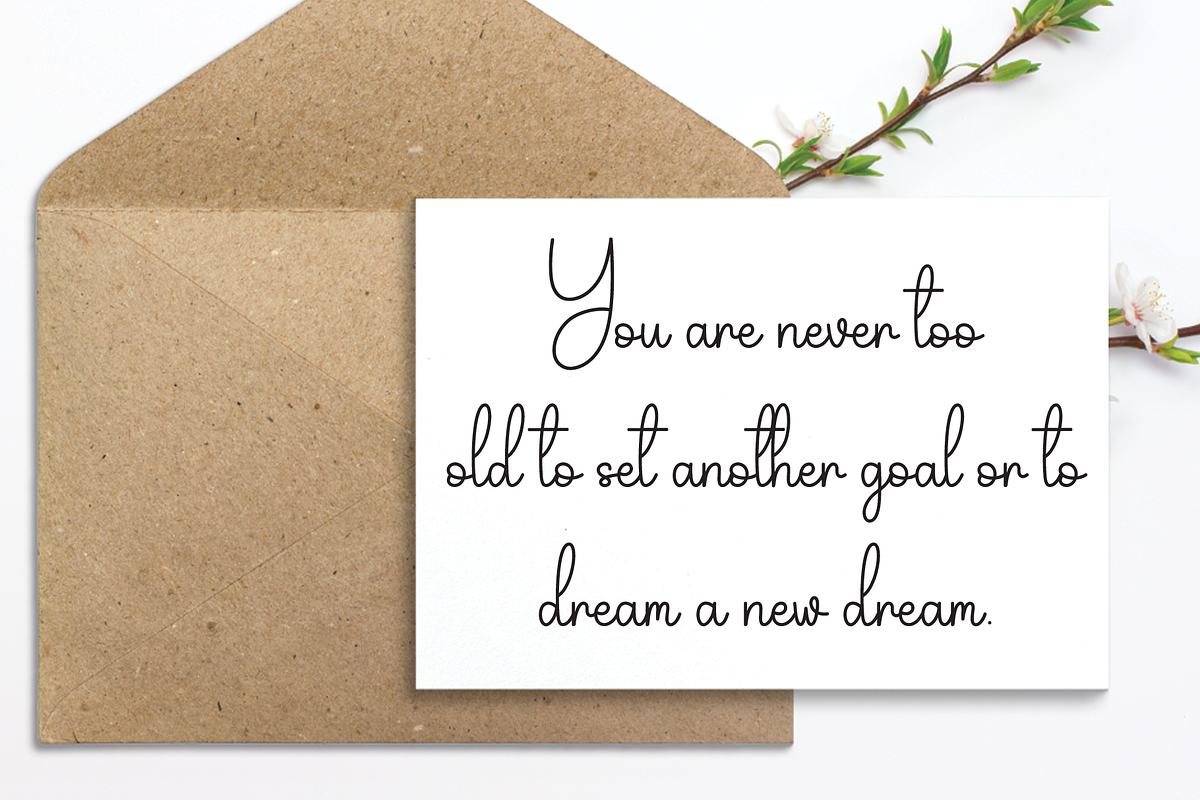 Stayhome | Script Font, a Handwritten Font by Scratchones (Photo 5 of 9)