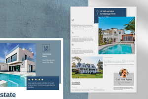 Real Estate Flyer Layout