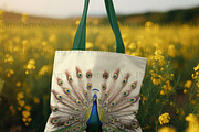Peacock Clipart, Peacock Feather PNG, an Animal Illustration by BrushstrokeArtGB (Thumbnail 9 of 9)