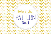 Little Archer Patterns, a Pattern Graphic by MoLa (Thumbnail 2 of 5)