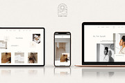 Minimal Showit Website Template, a Websites & App Template by Wonderlik Webdesign (Thumbnail 2 of 4)