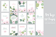 12 cute natural design cards4#, a Card Template by Piixypeach (Thumbnail 2 of 5)