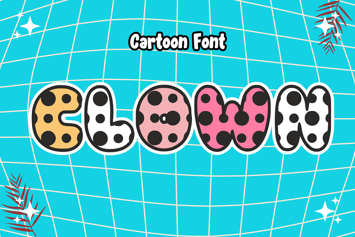 Baby Dots - Cartoon Font Types, a Font by KiddoGlyphs Studio (Photo 2 of 3)