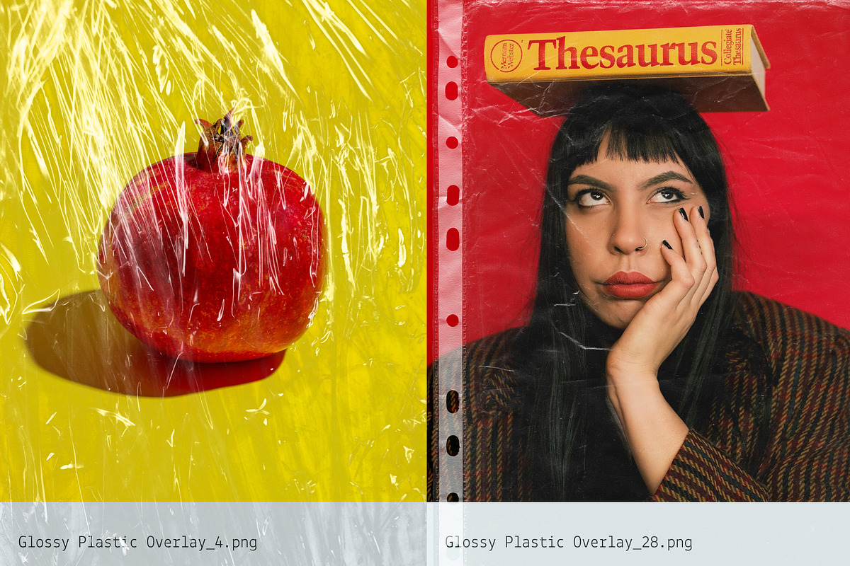 Glossy: Plastic Texture Overlays, a Texture Graphic by Anastasiia VNSK (Photo 8 of 19)