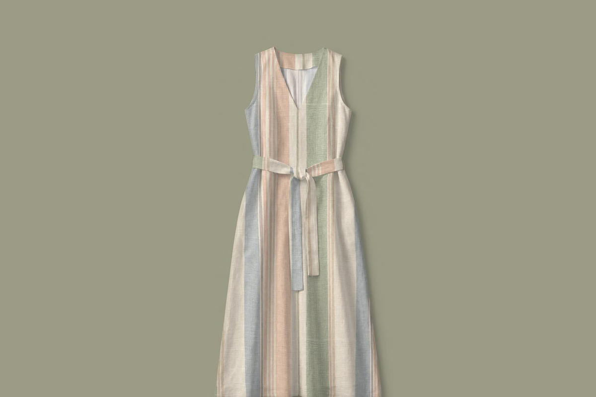 Pastel Linen Stripe Seamless Pattern, a Pattern Graphic by elif (Photo 8 of 9)