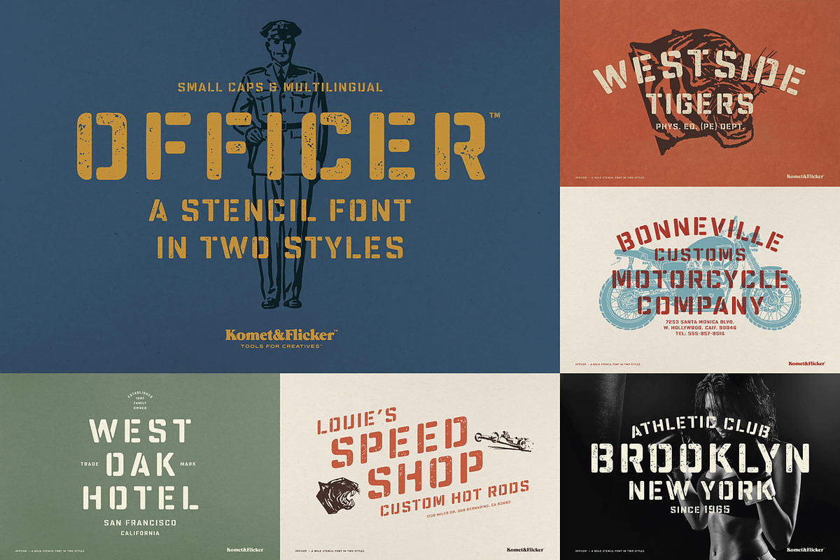 The Complete Rustic Fonts Collection, a Sans Serif Font by Komet & Flicker (Photo 12 of 18)